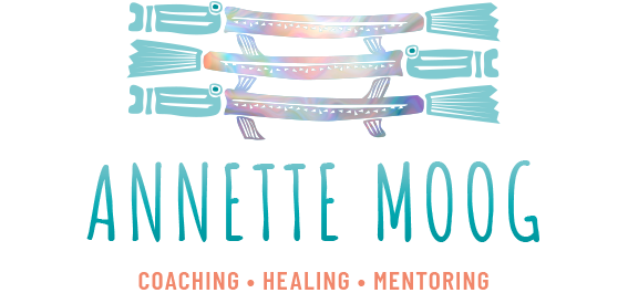 Logo Annette Moog, Coaching, Healing, Mentoring